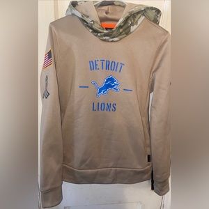 NFL dri fit Detroit lions men jacket sm